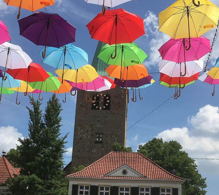 Marktplatz in Dorsten Der Marktplatz in Dorsten