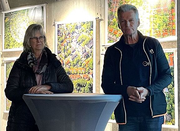 Das wiedergewählte Sprecherteam der Ortsgruppe ADFC Dorsten