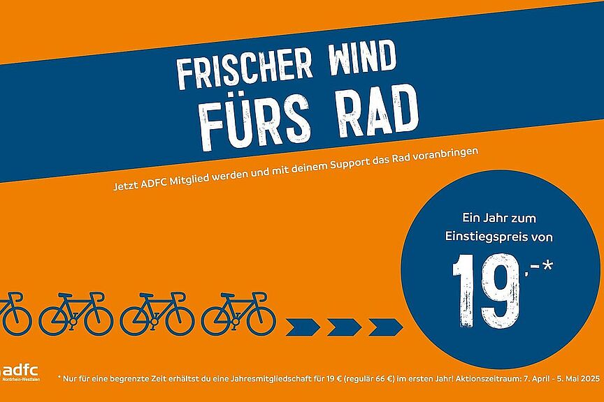 Frischer Wind fürs Rad Frischer Wind fürs Rad